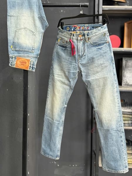Jean Dài-QCsiêu cấp BenZIN - KM8007 xanh bạc